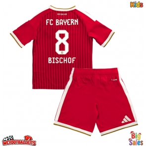 Bayern Munich Tom Bischof #8 Replica Home Stadium Kit for Kids 2026-27 Short Sleeve (+ pants)